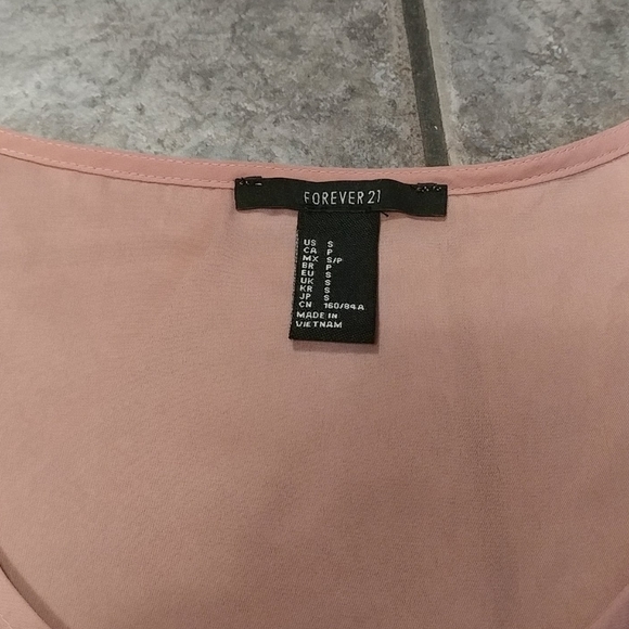 F21 semi sheer tank top size small - Picture 5 of 5